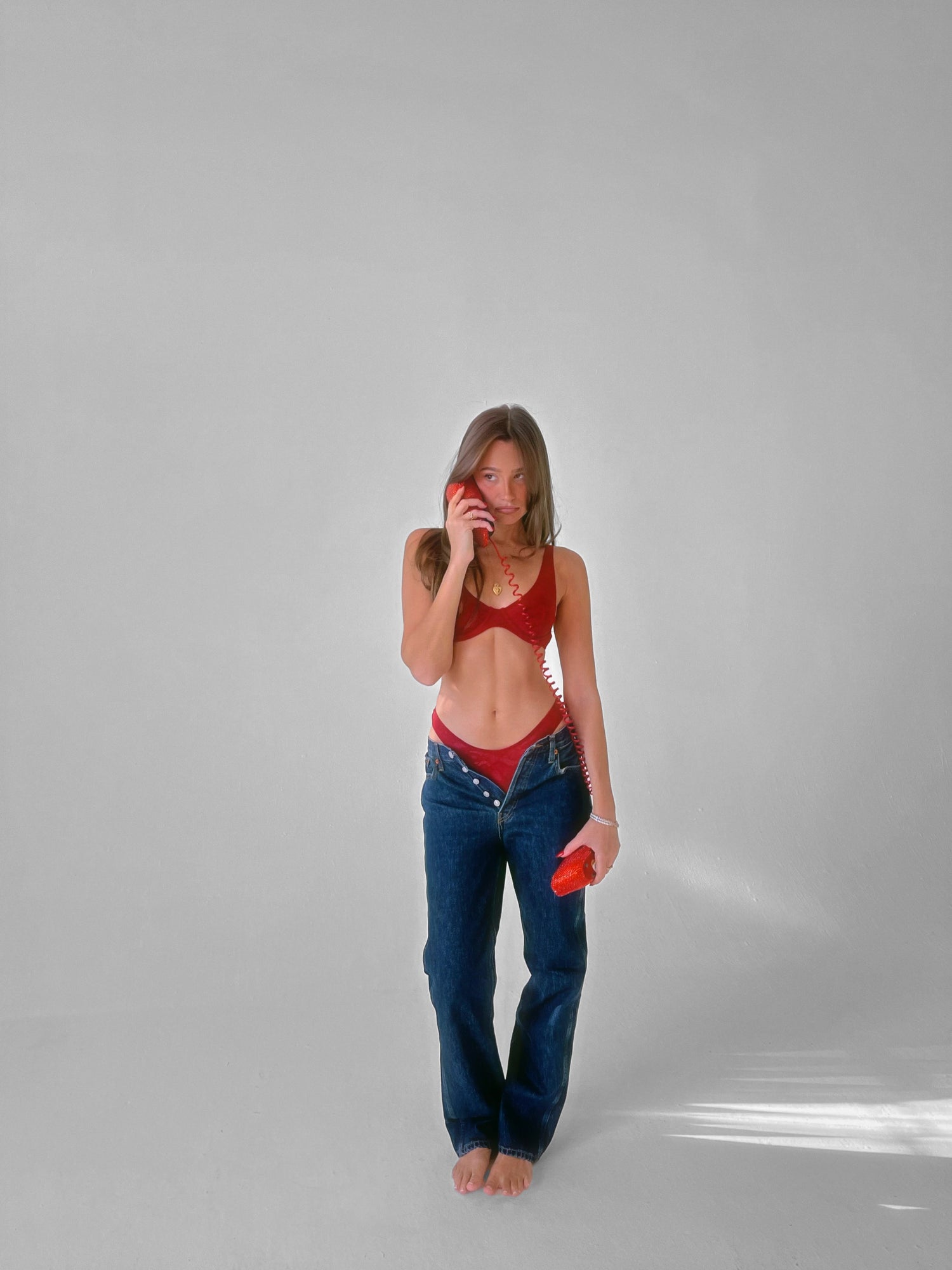 Lace Underwire Bra | Scarlet