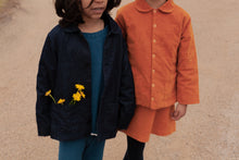 Organic Cotton Velvet Dress | Raw Sienna