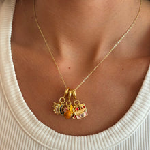 Mini Yellow Trinket Charm Necklace - Adina's Jewels
