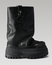 Womens | Disturb Leather Boot | Black
