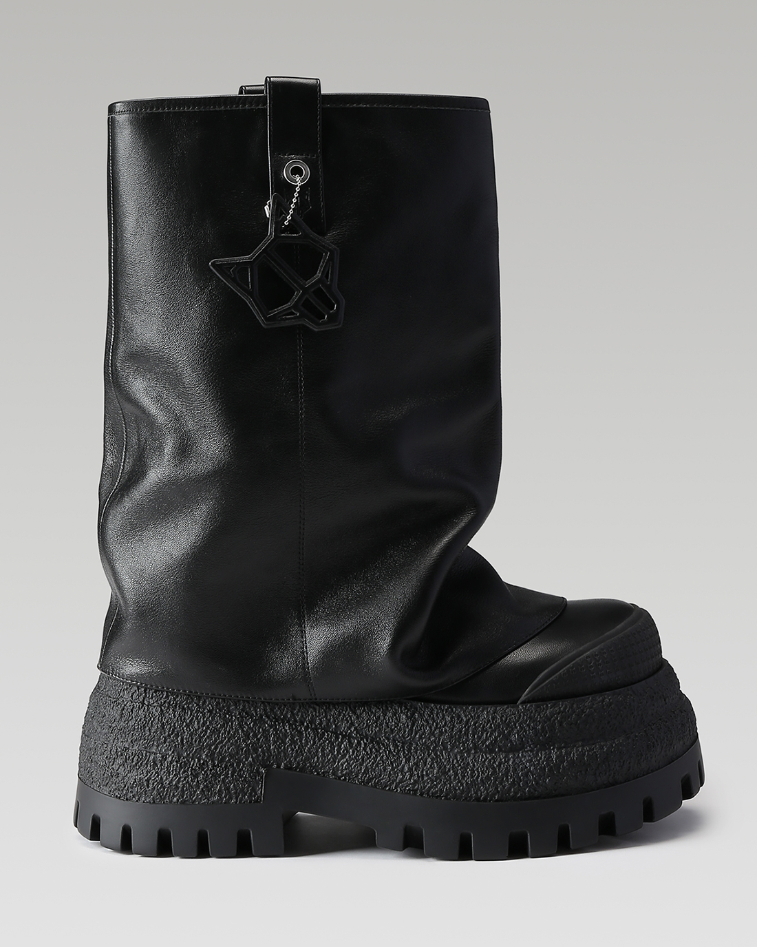 Womens | Disturb Leather Boot | Black