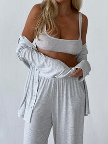 Dani Shirtdress | Heather Grey