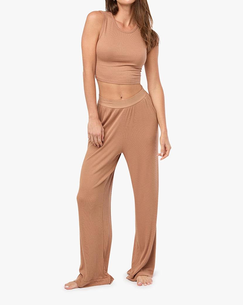 Muscle Tank | Mocha Mousse