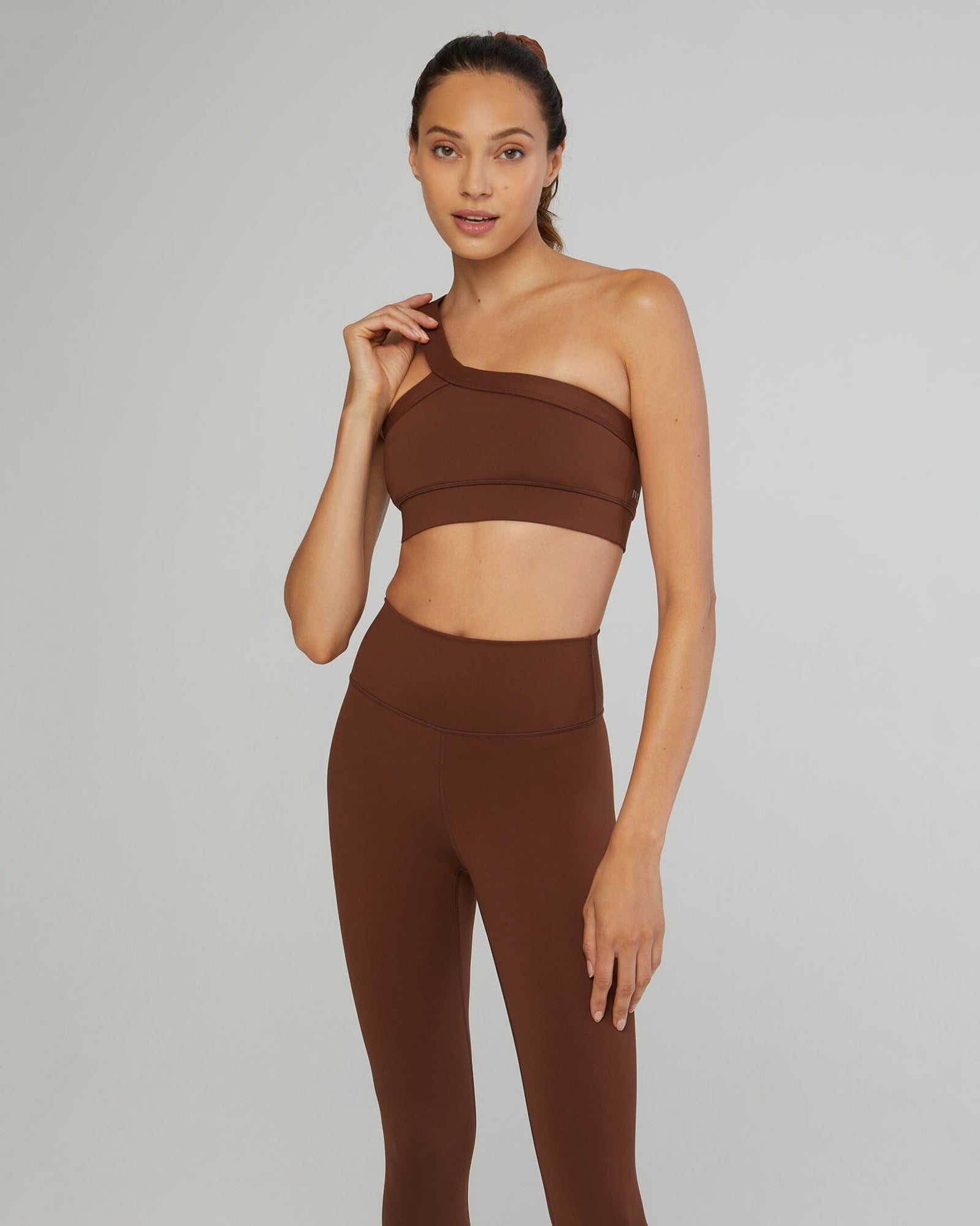 IVL Collective | One Shoulder Bra | Downtown Brown