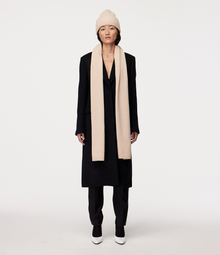 Another Tomorrow Cashmere Scarf in Ivory – Cashmere