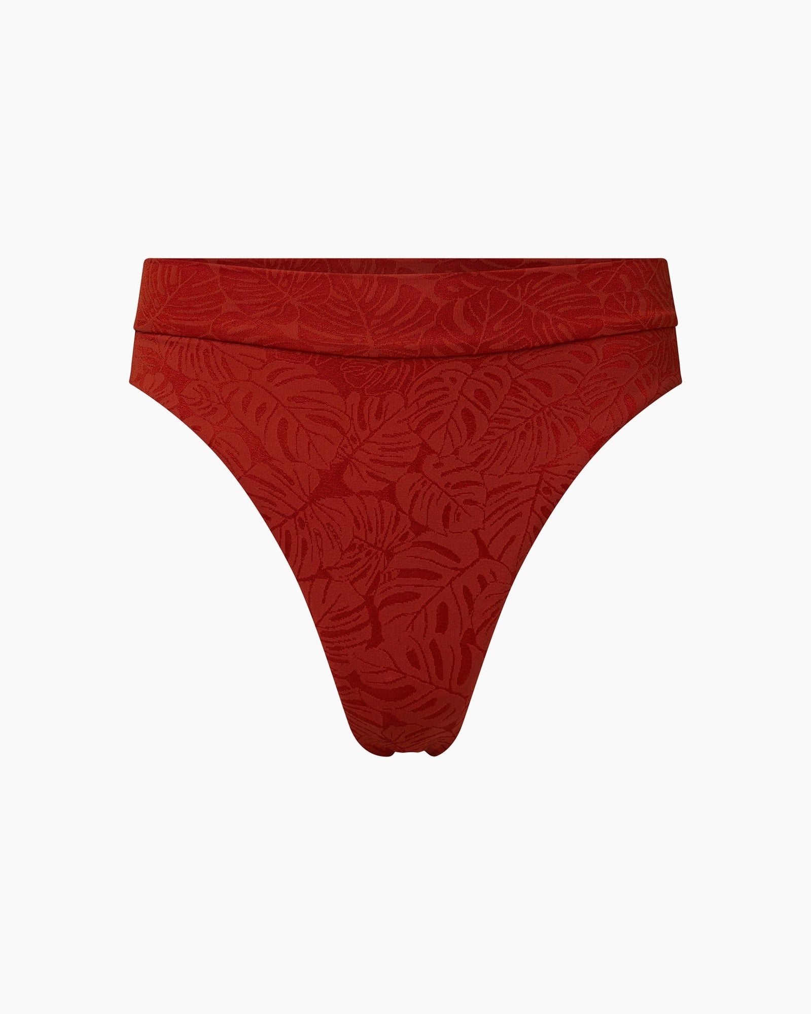 Womens | Ivy Bikini Bottom | Dark Red