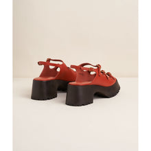 Ira Sienna Red Chunky Clog | Sienna