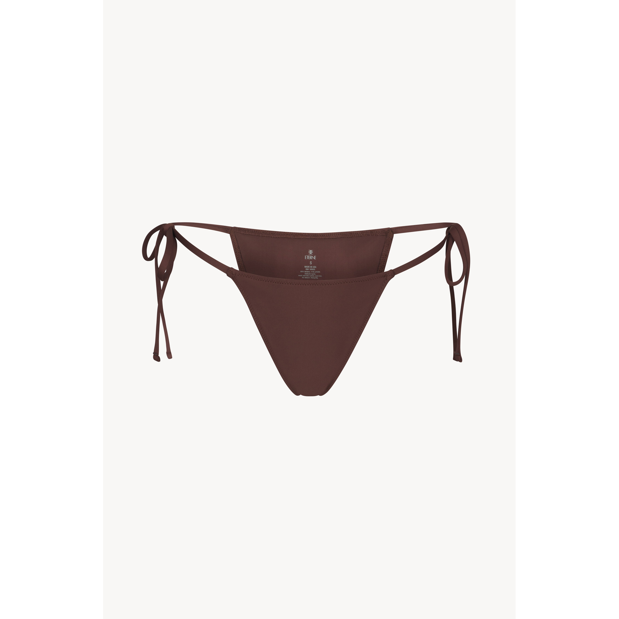 Isla String Bikini Bottom | Chocolate