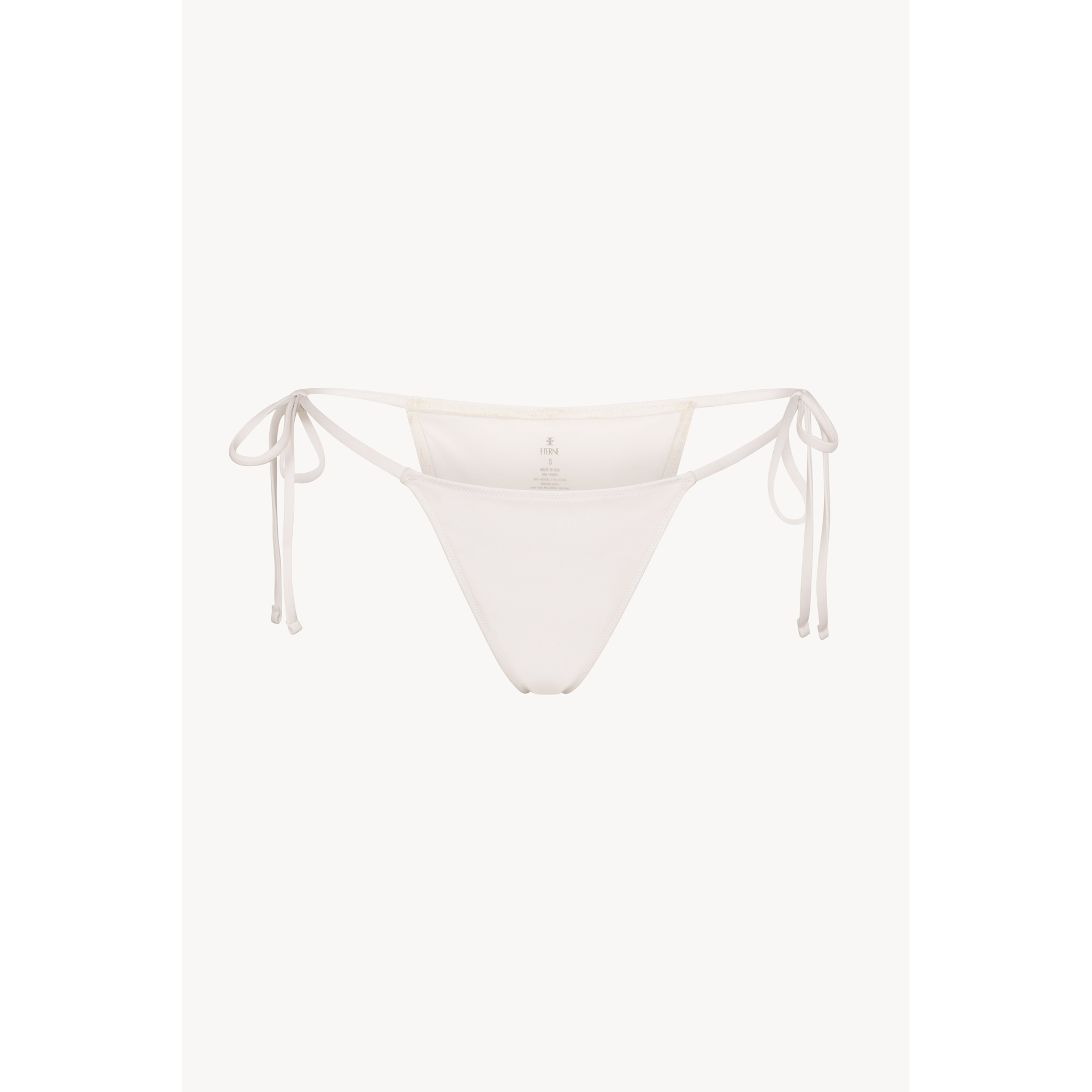 Isla String Bikini Bottom | Ivory