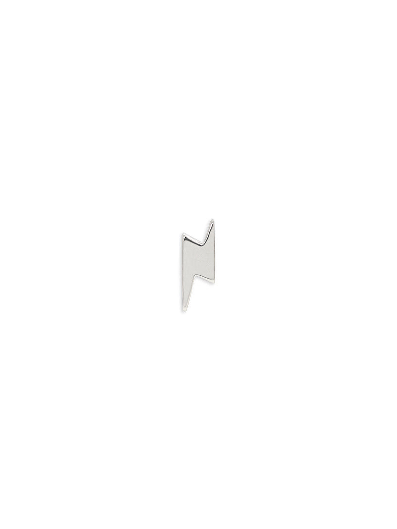 Jac+Jo Icon Lightning Studs | 925 Rhodium Plated Sterling Silver