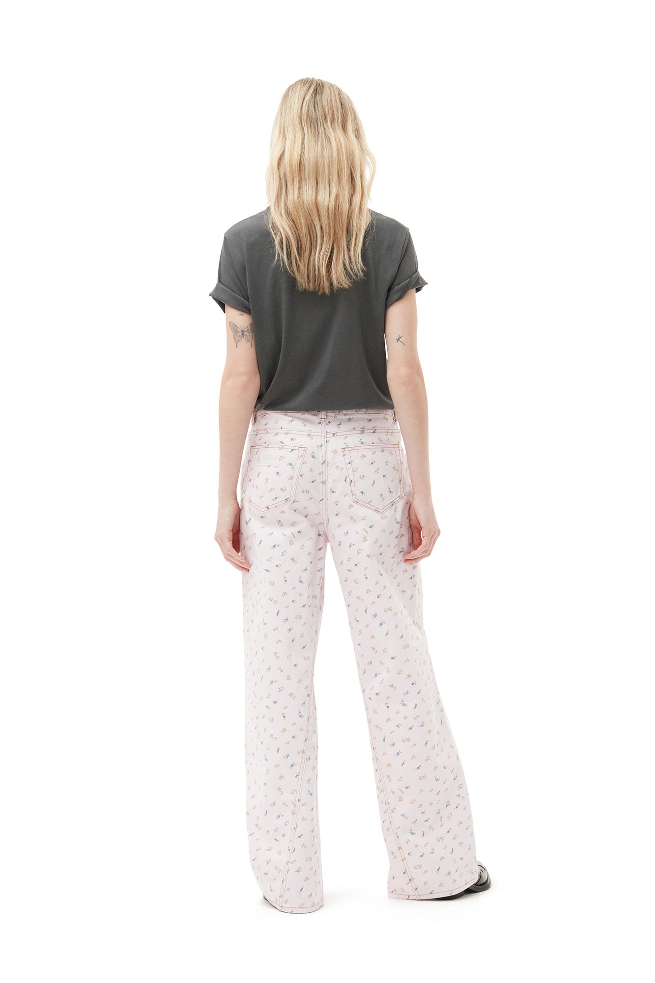 Flower Print Joezy Jeans | Pink Tulle