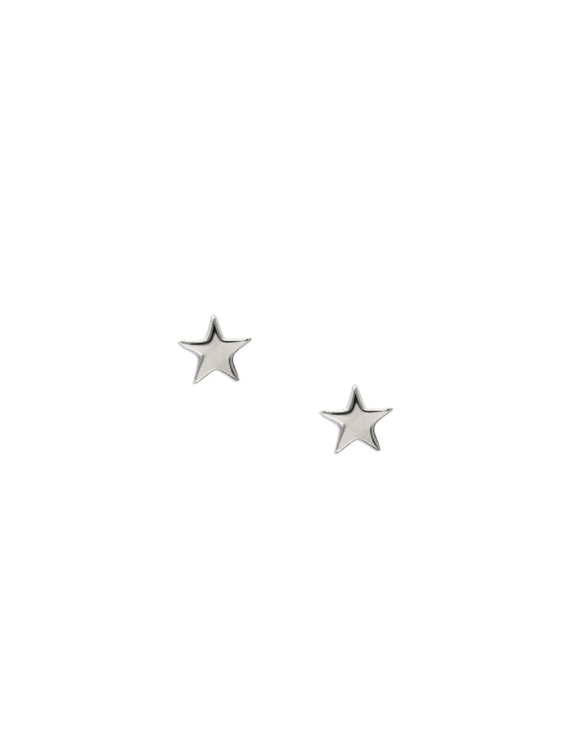 Jac+Jo Icon Star Studs | 925 Rhodium Plated Sterling Silver