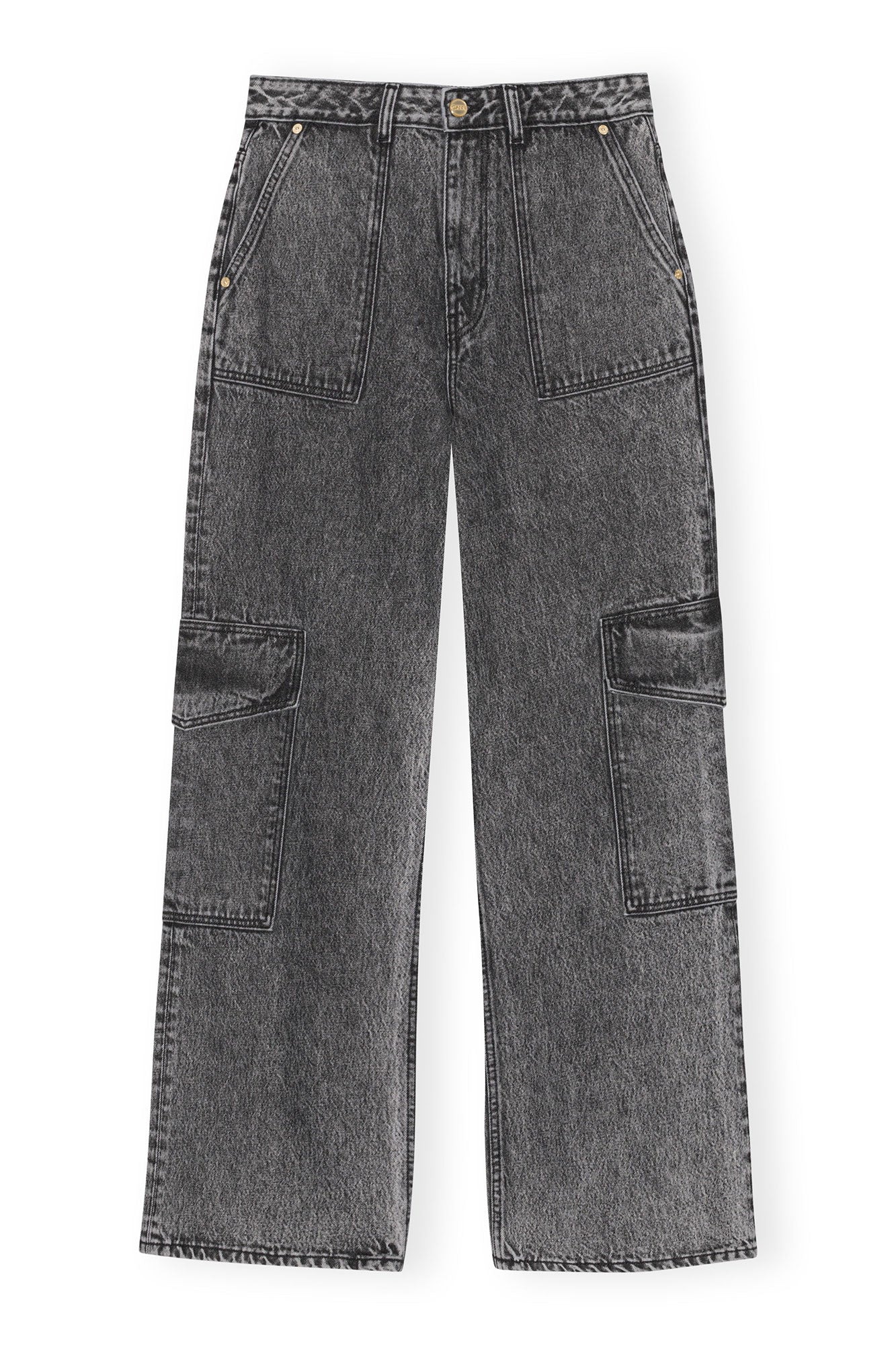 Snow Washed Denim Angi | Black Washed
