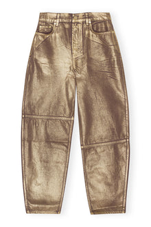 Foil Stary Jeans | Gold