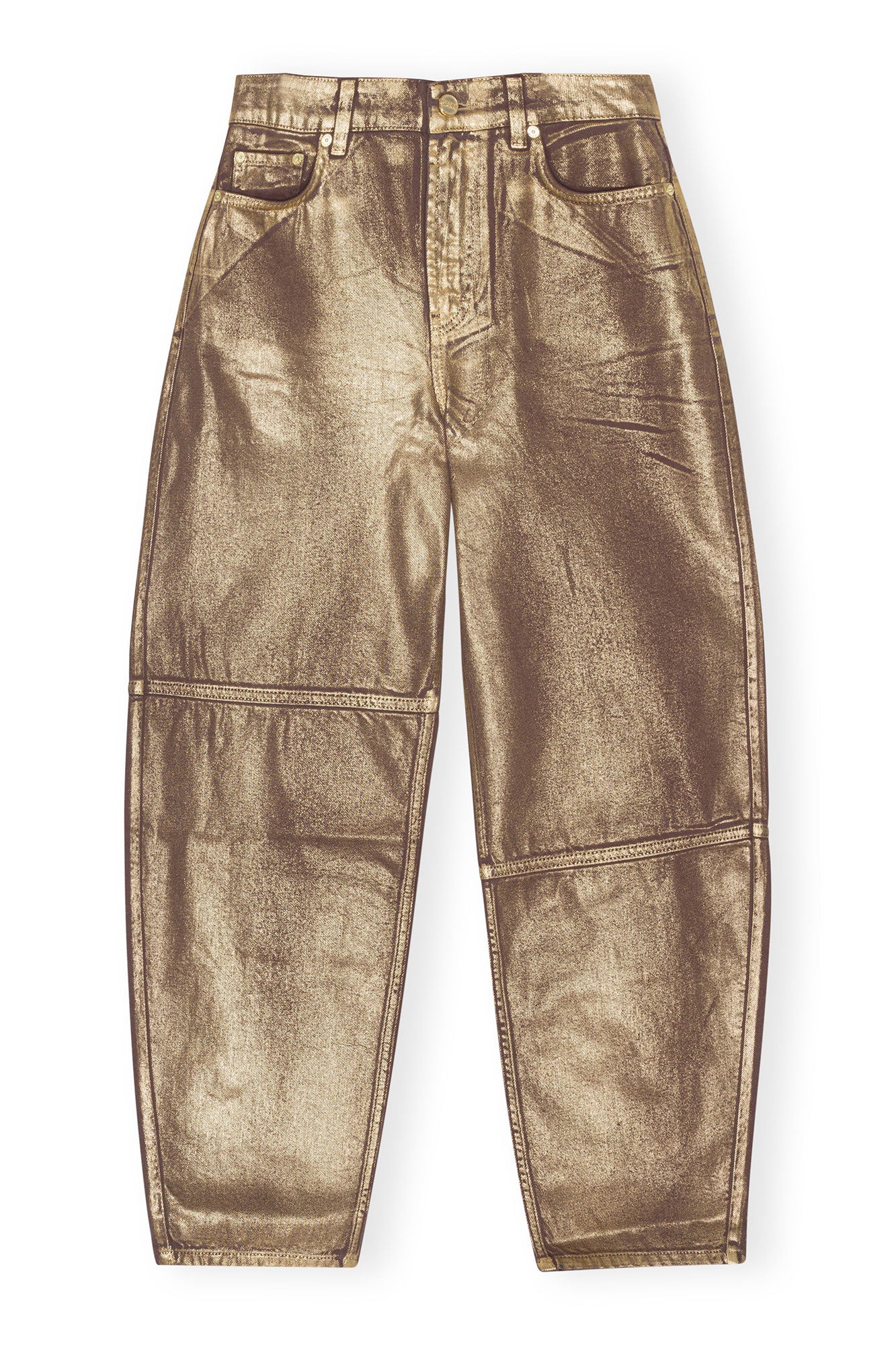 Foil Stary Jeans | Gold