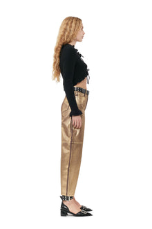 Foil Stary Jeans | Gold