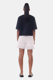 Denim Shorts | Mauve Chalk