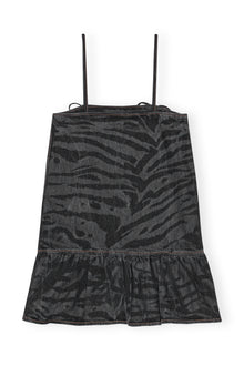 Dress in Printed Denim
 | Black