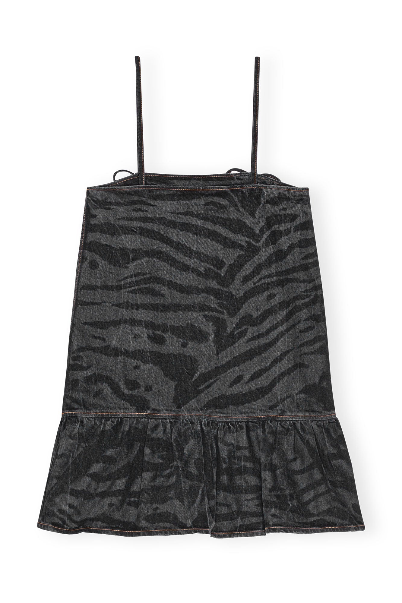 Dress in Printed Denim
 | Black