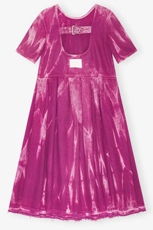 Denim Midi Dress | Boysenberry