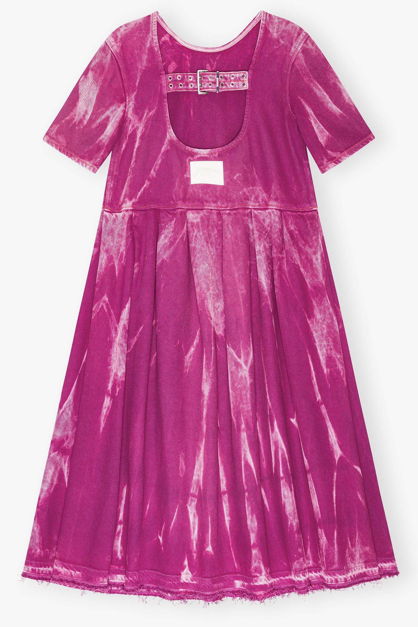 Denim Midi Dress | Boysenberry