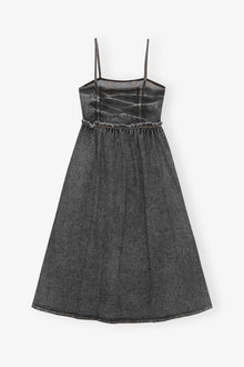 Stretch Future Denim Dress | Black Washed