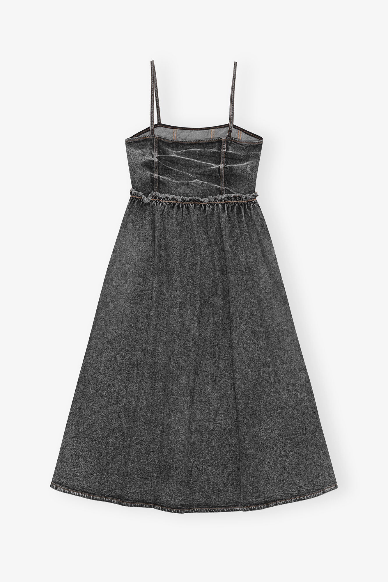 Stretch Future Denim Dress | Black Washed