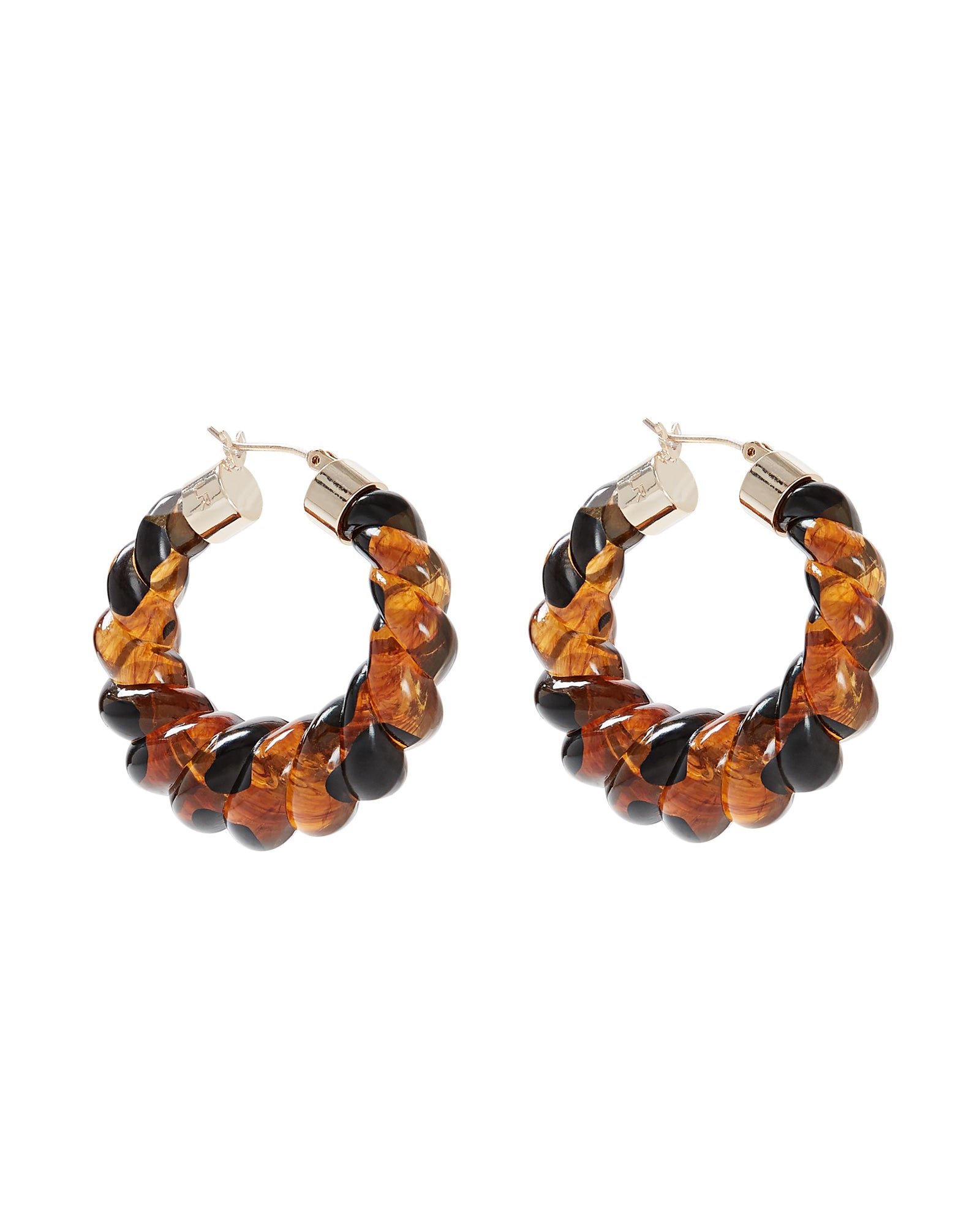 Janis Resin Hoop | Tortoise