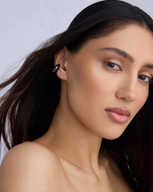 Dylan Ear Cuff earring - side view | womens gold earrings