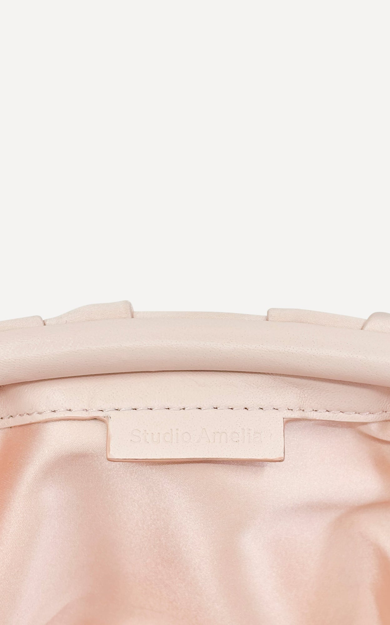 Juliet Clutch | Pink Satin