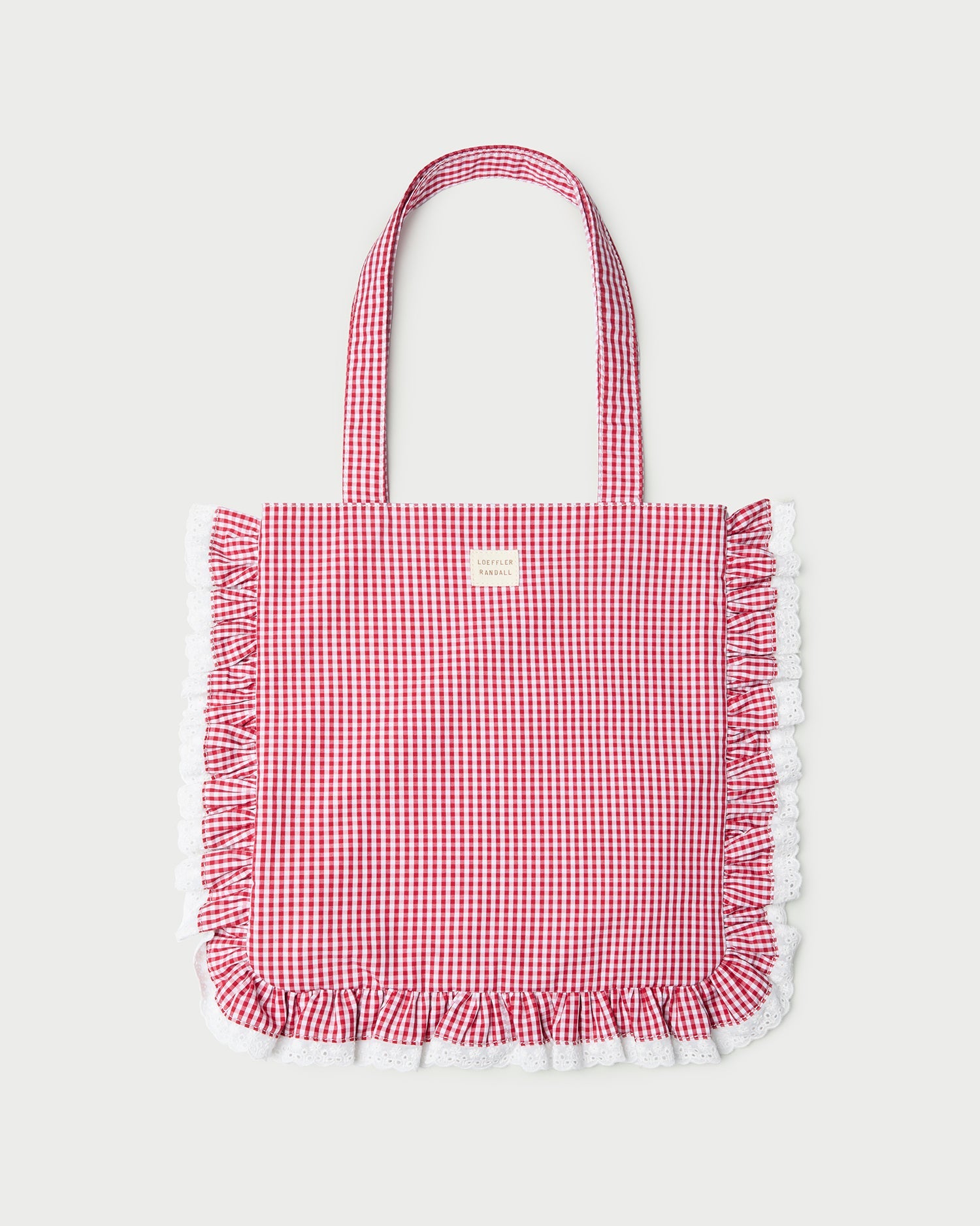 Color: White/Red Gingham