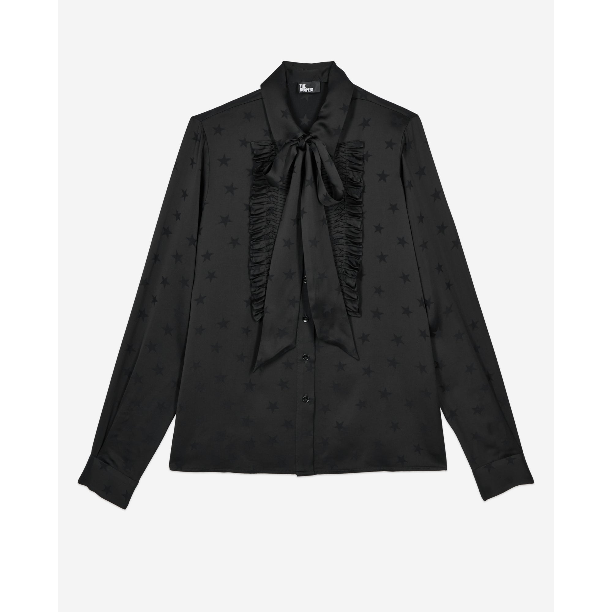 Jacquard Shirt | Women | Black