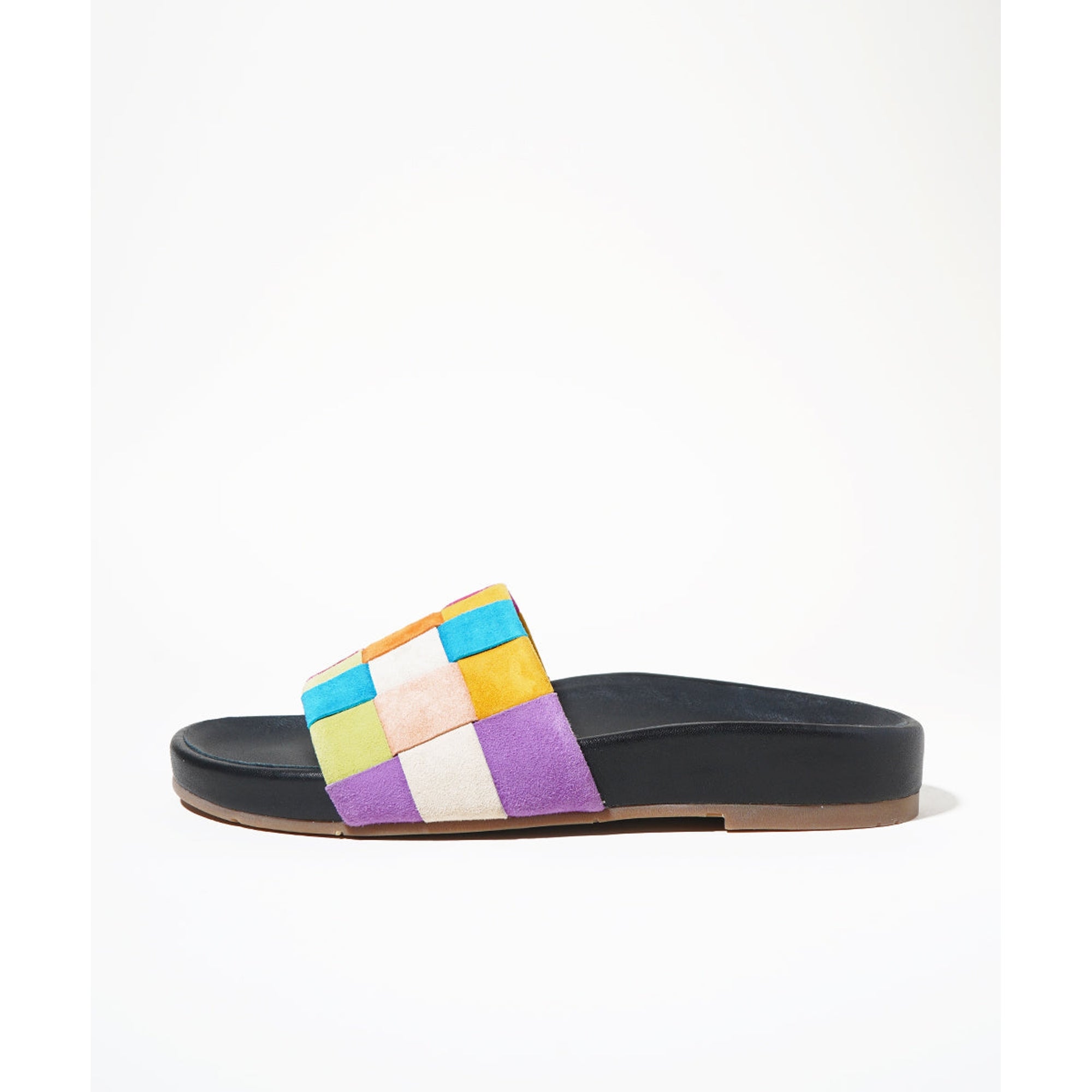 Jaquie Woven Flat Slide Sandal | Nassau