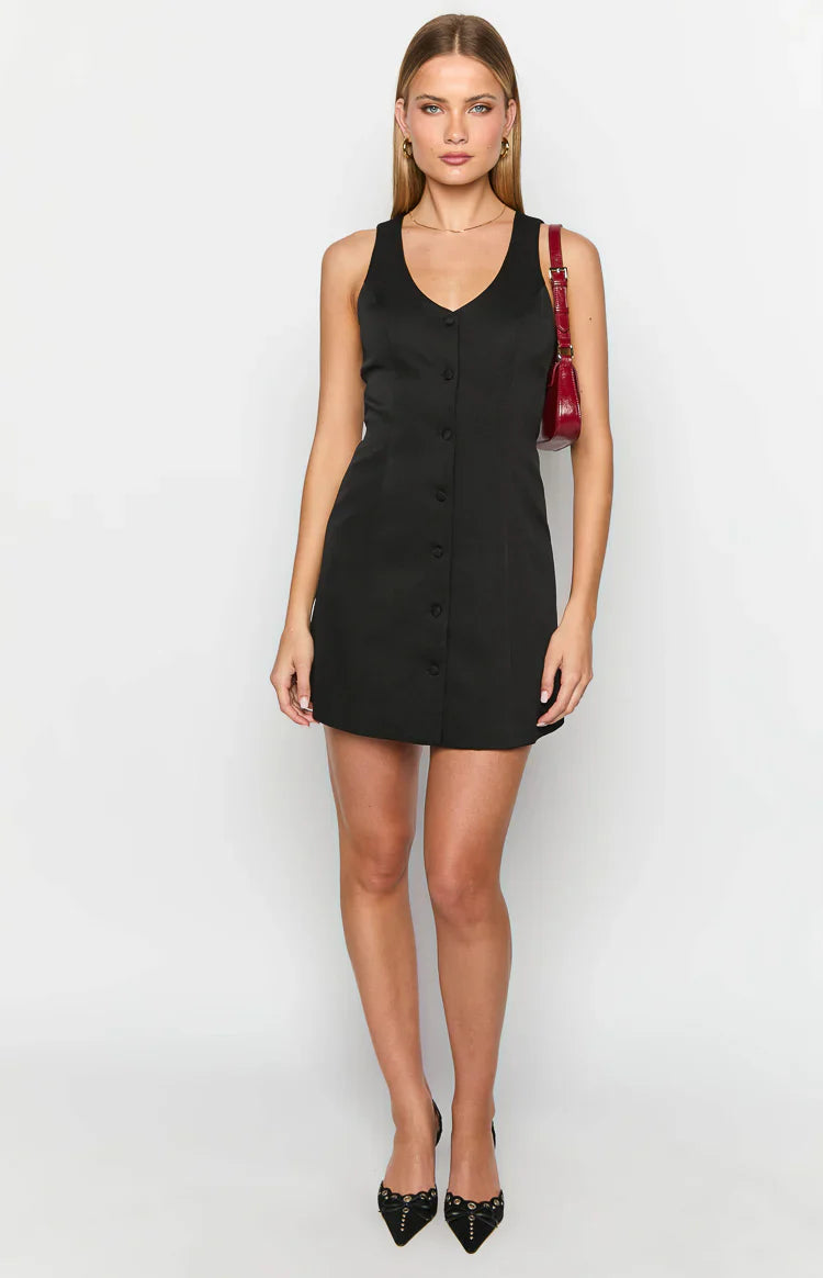 Jenny Mini Dress | Black