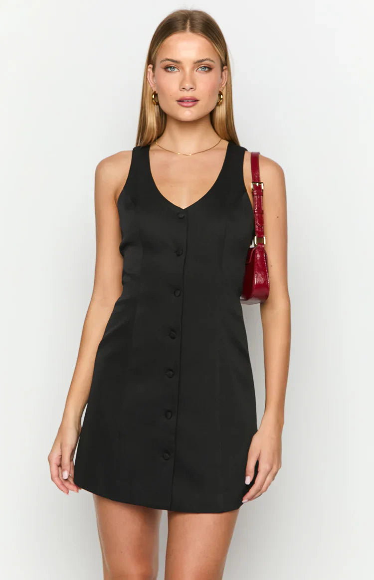 Jenny Mini Dress | Black