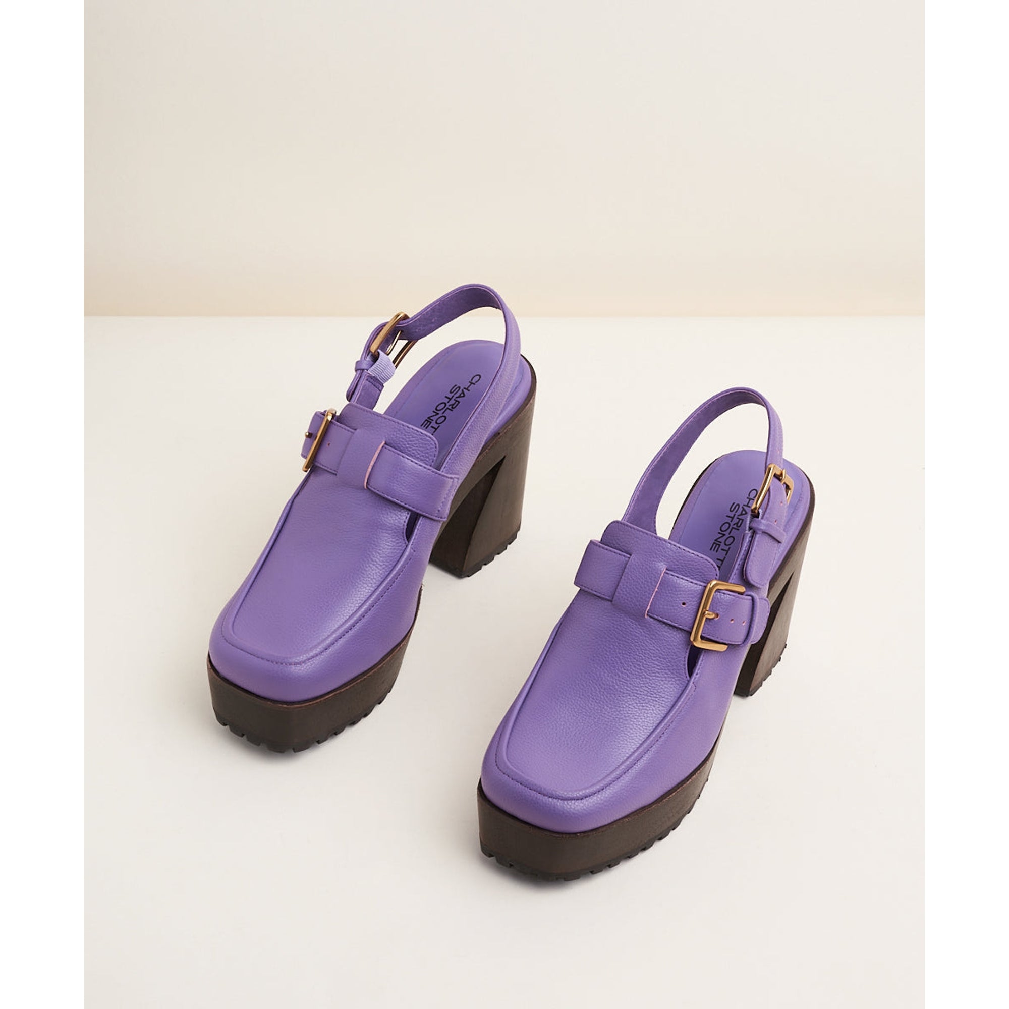 Josie Platform Clog | Grape