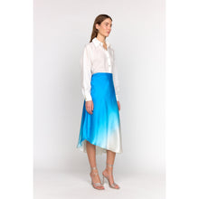 Josie Skirt | Blue Dip Dye