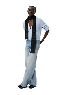 Soft Wool Cardigan | Brunnera Blue