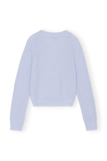 Soft Wool Cardigan | Brunnera Blue