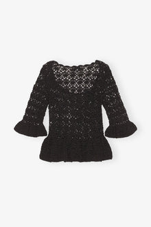 Crochet Top | Black