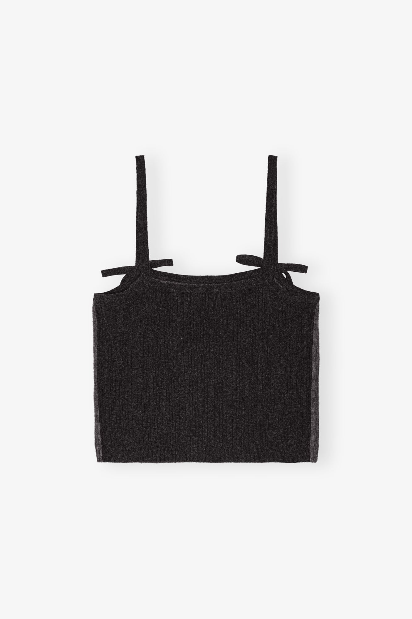 Cable Knit Strap Top | Phantom