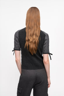 Cashmere Mix T-Shirt | Phantom