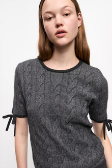 Cashmere Mix T-Shirt | Phantom