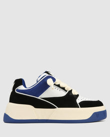 Mens | Kash Nubuck Leather Sneaker | Blue