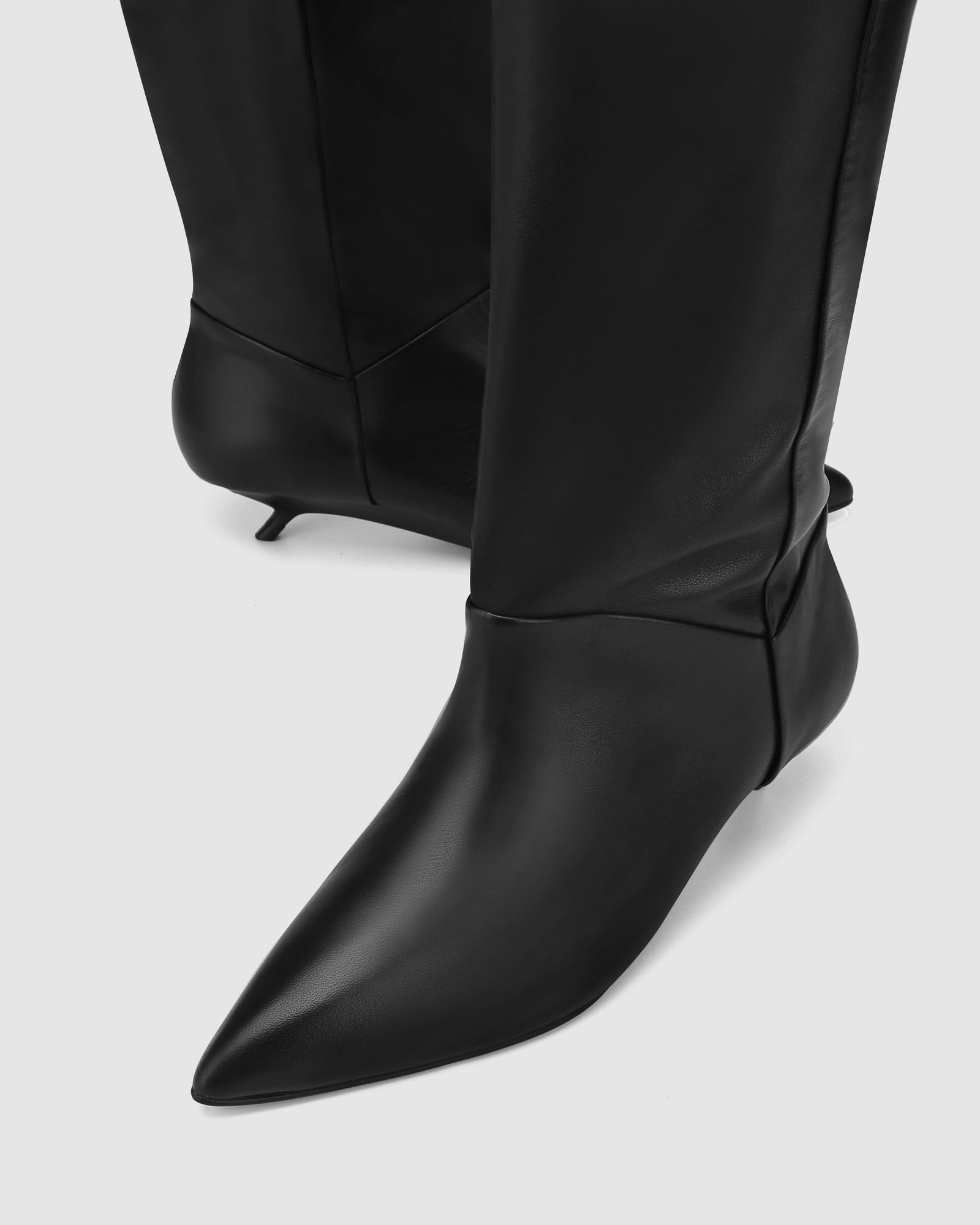 Womens | Keria Nappa Prince Leather Boot | Black
