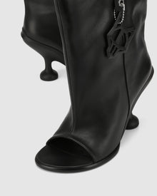 Womens | Kindly Leather Boot | Black