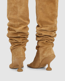 Womens | Kind Cow Suede Boot | Camel