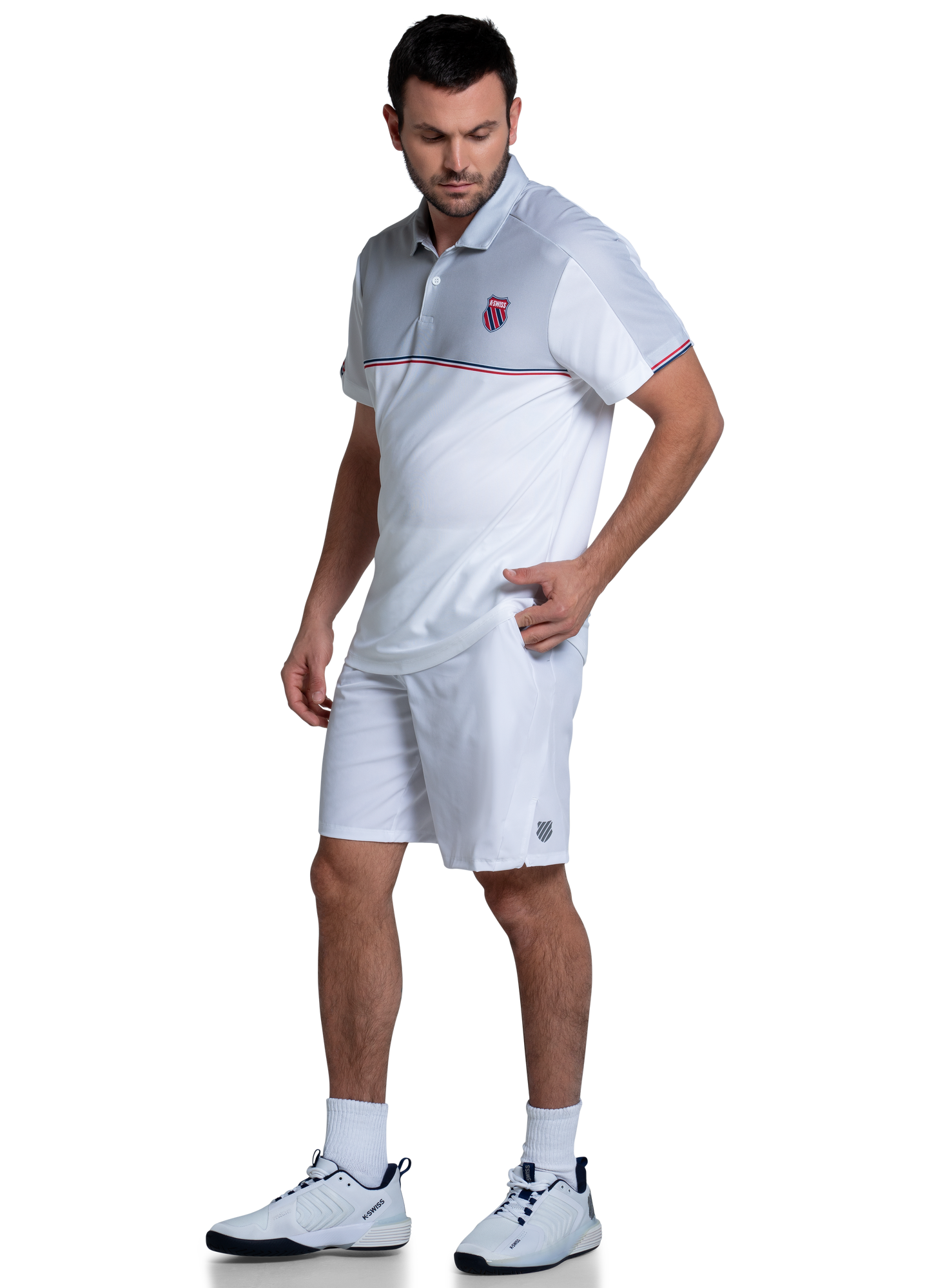 K-swiss | Men | Tradition Polo S/S | White