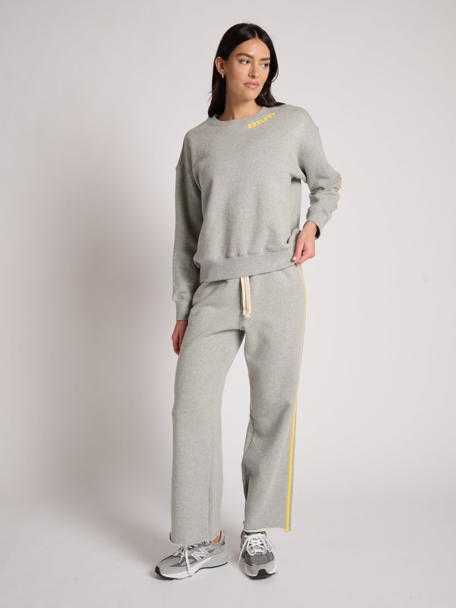 Kerri Rosenthal | Weekend Sweatpant | Heather Grey