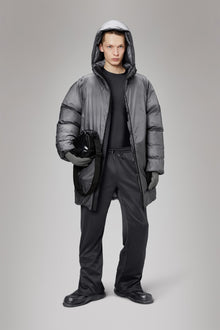 Kevo Long Puffer Jacket | Grey